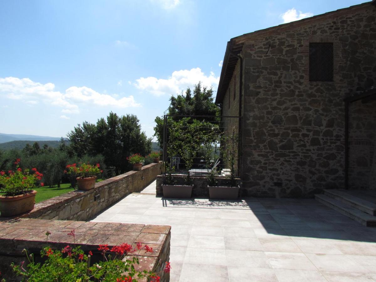 Podere La Casa Villa d'Arceno Bagian luar foto