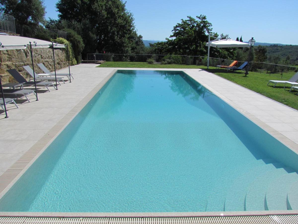 Podere La Casa Villa d'Arceno Bagian luar foto