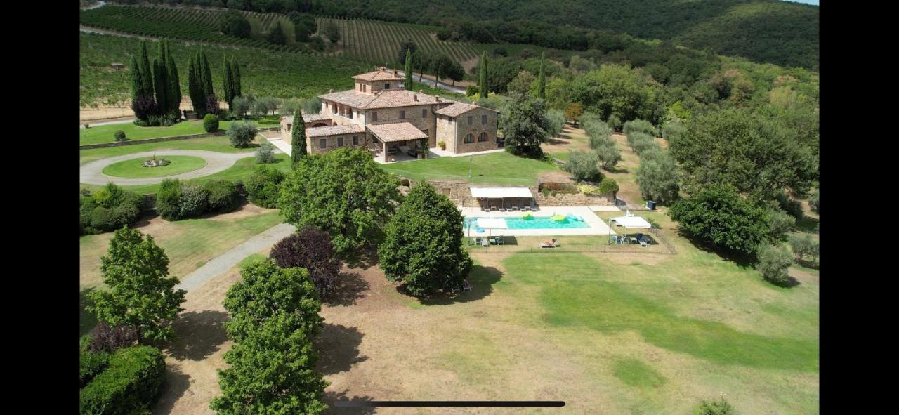 Podere La Casa Villa d'Arceno Bagian luar foto