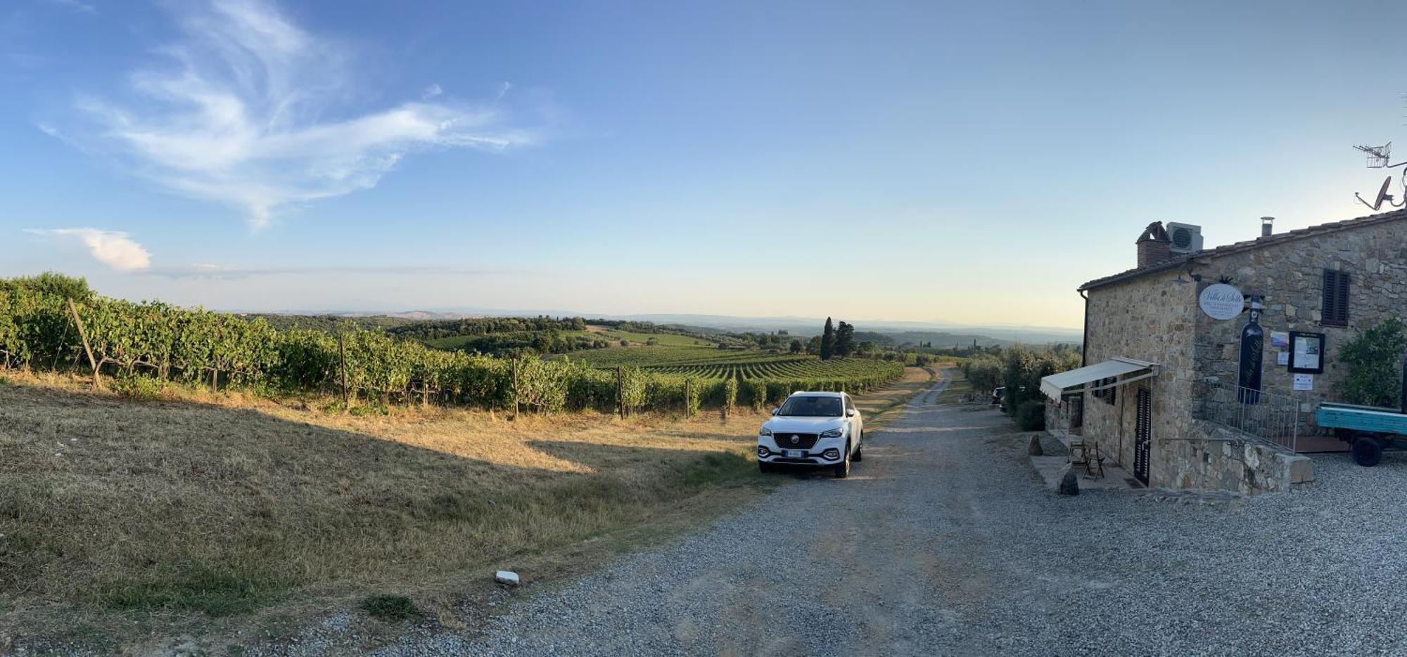 Podere La Casa Villa d'Arceno Bagian luar foto